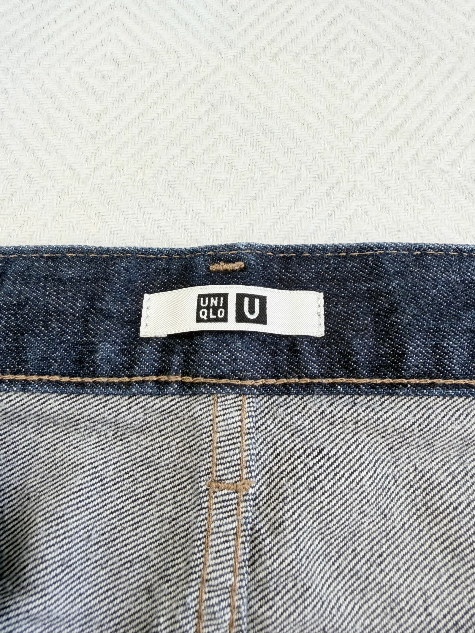 Jeans azul rodado cintura alta tamanho 44 – photo 7